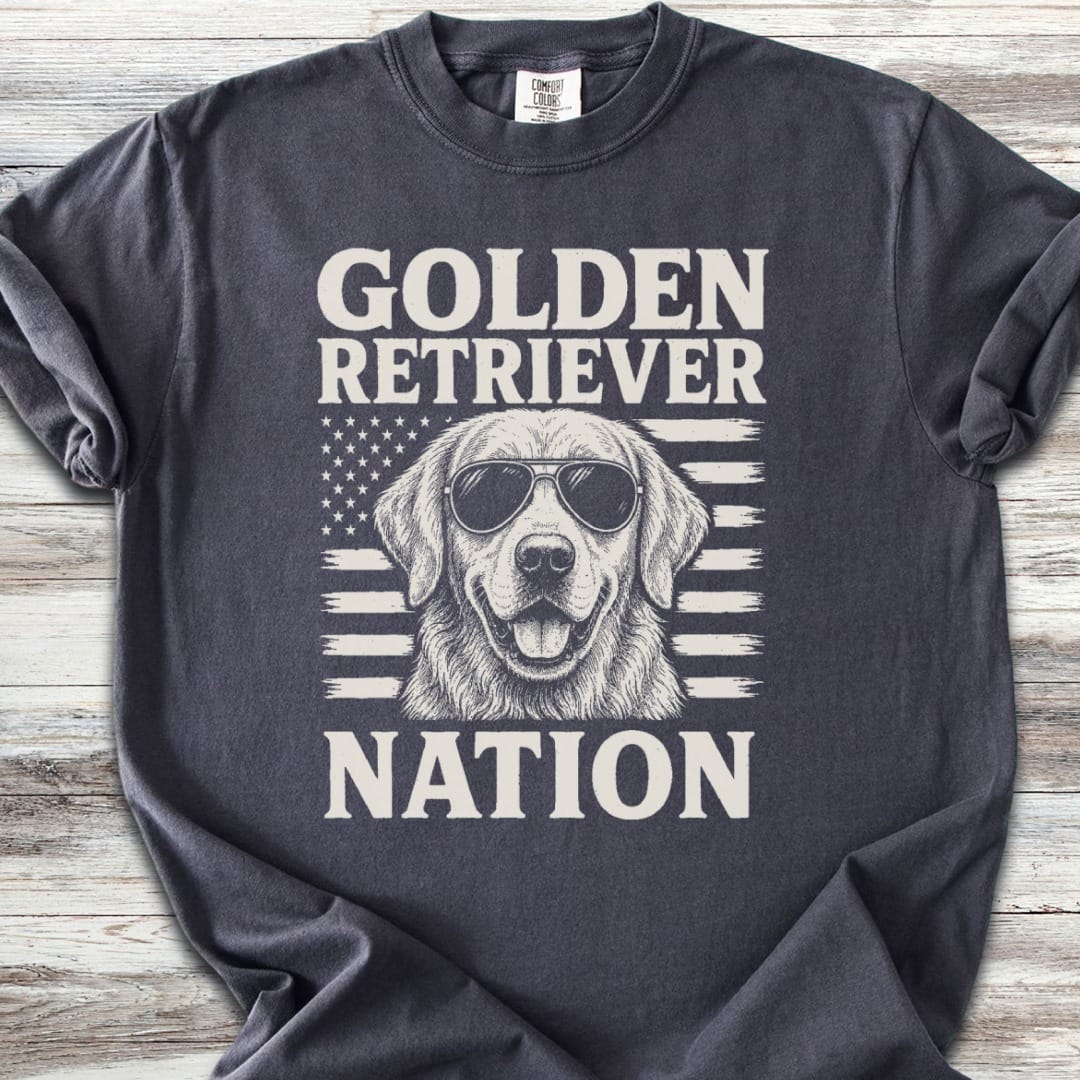 Golden Retriever Nation T-Shirt