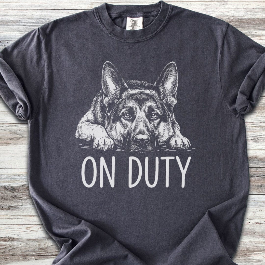 German Shepherd On Duty T-Shirt