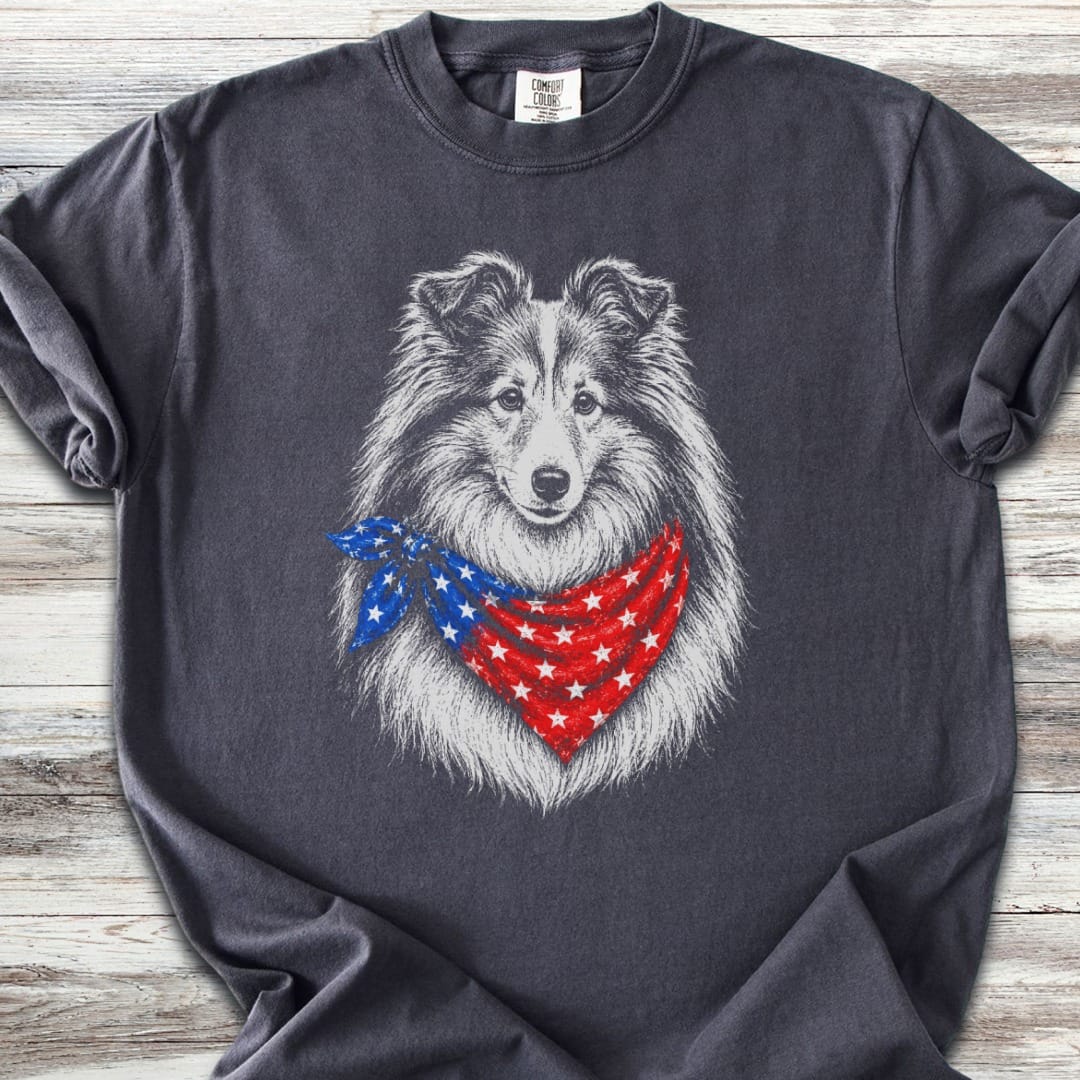 Shetland Sheepdog USA T-Shirt