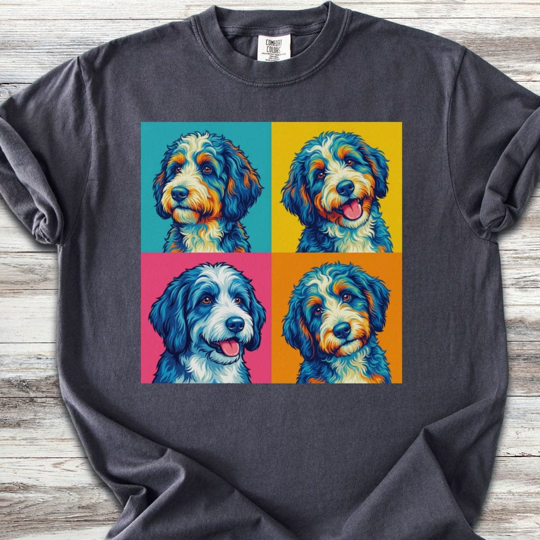Bernedoodle Pop Art T-Shirt