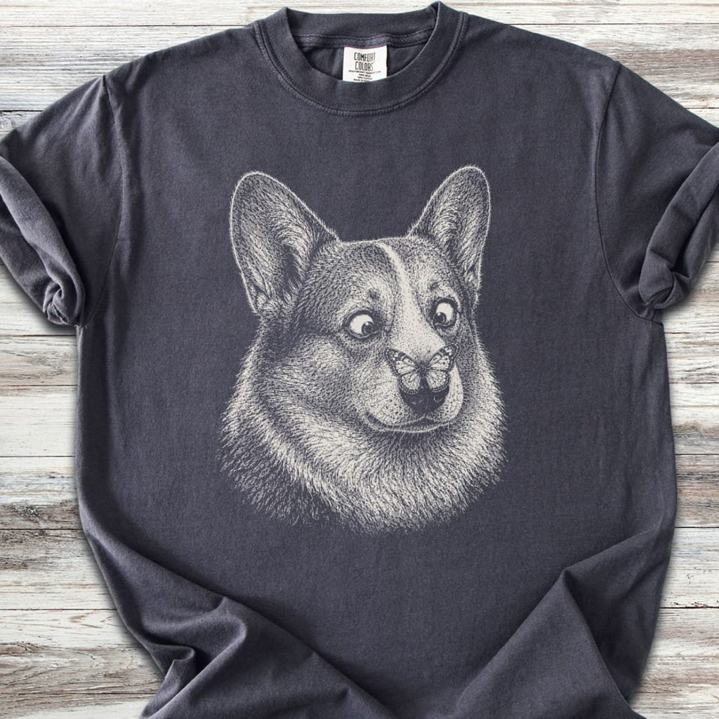 Corgi Butterfly T-Shirt