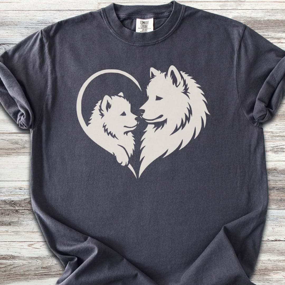 Samoyed Heart Bond T-Shirt