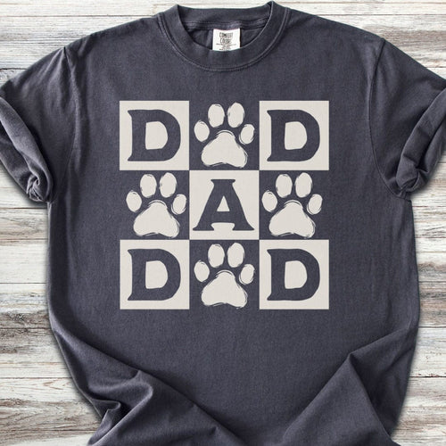 Paw Print Dad T-Shirt