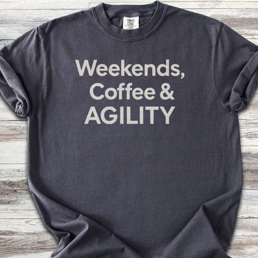 Weekends Coffee Agility T-Shirt