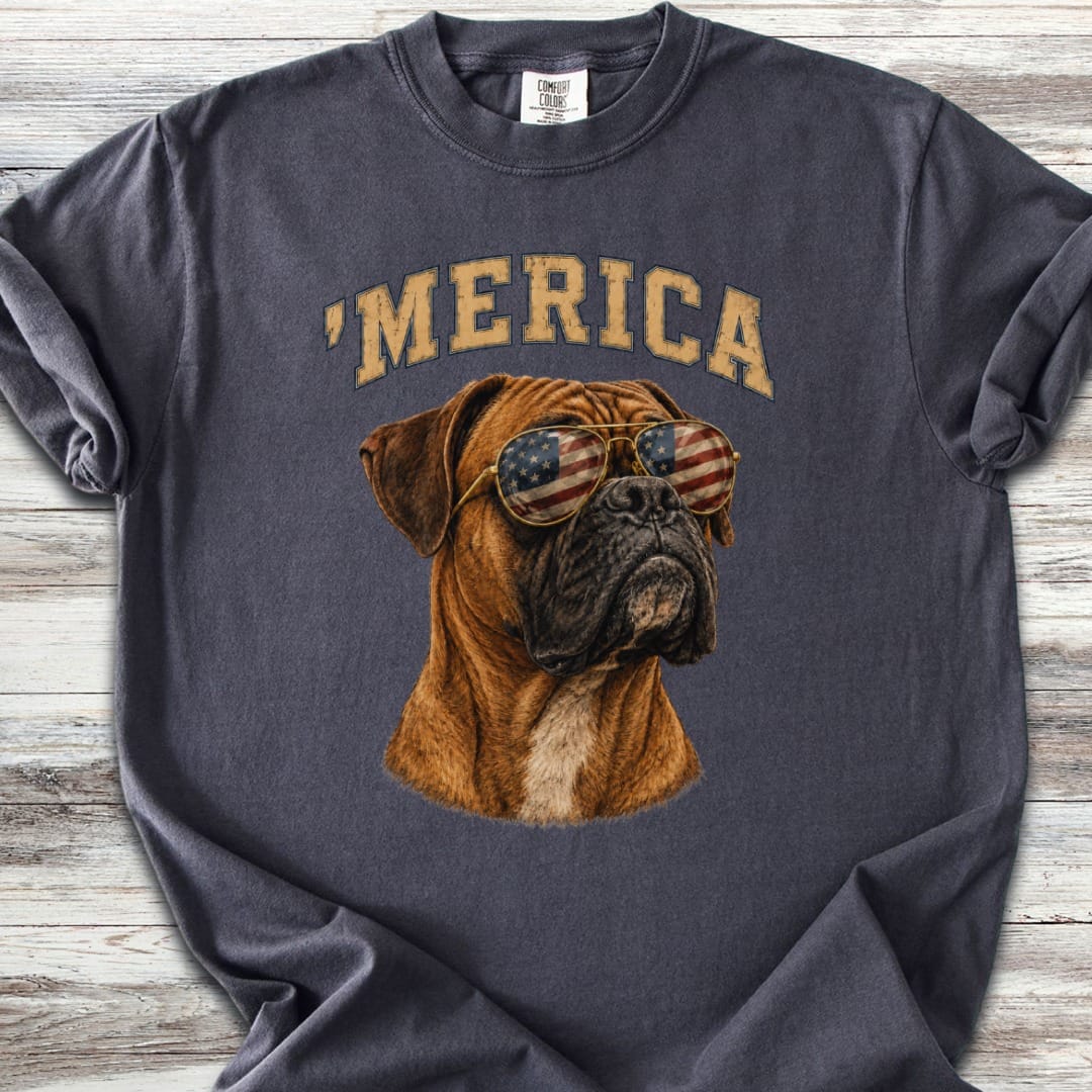 Boxer 'Merica T-Shirt