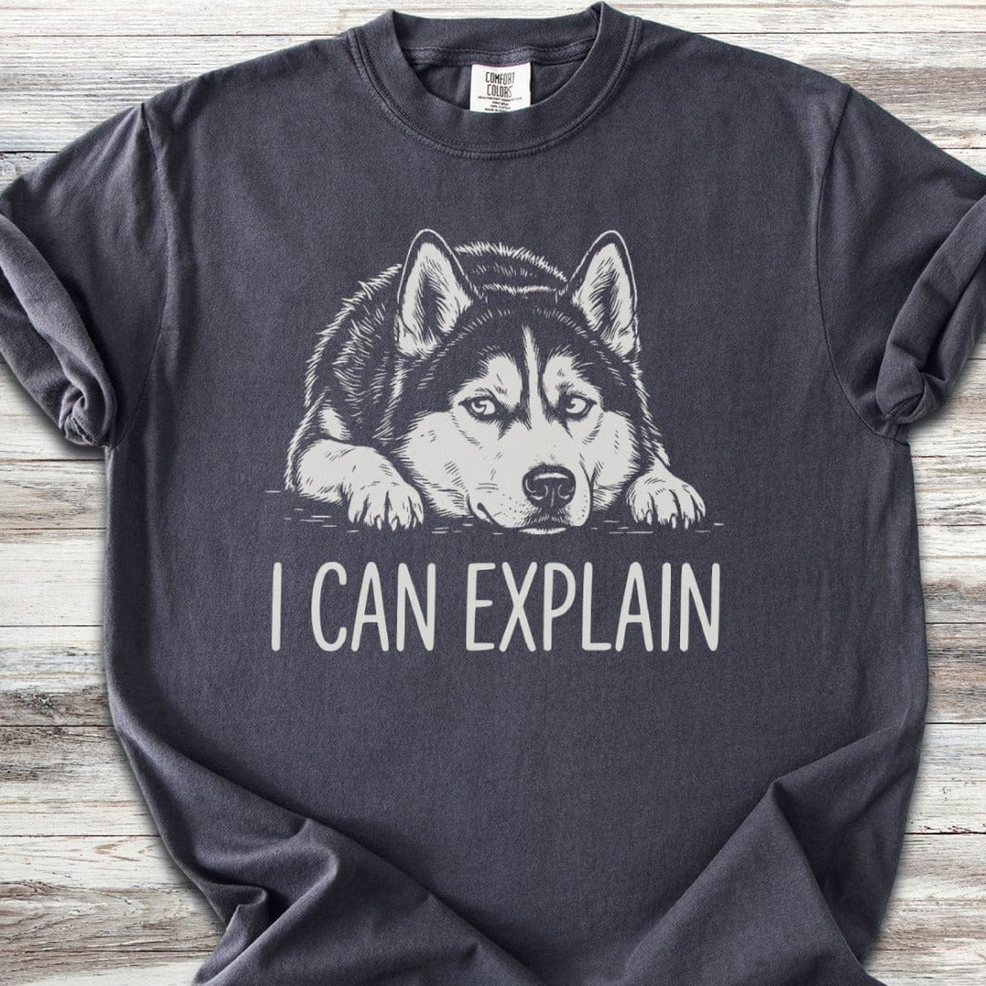 Husky Explain T-Shirt