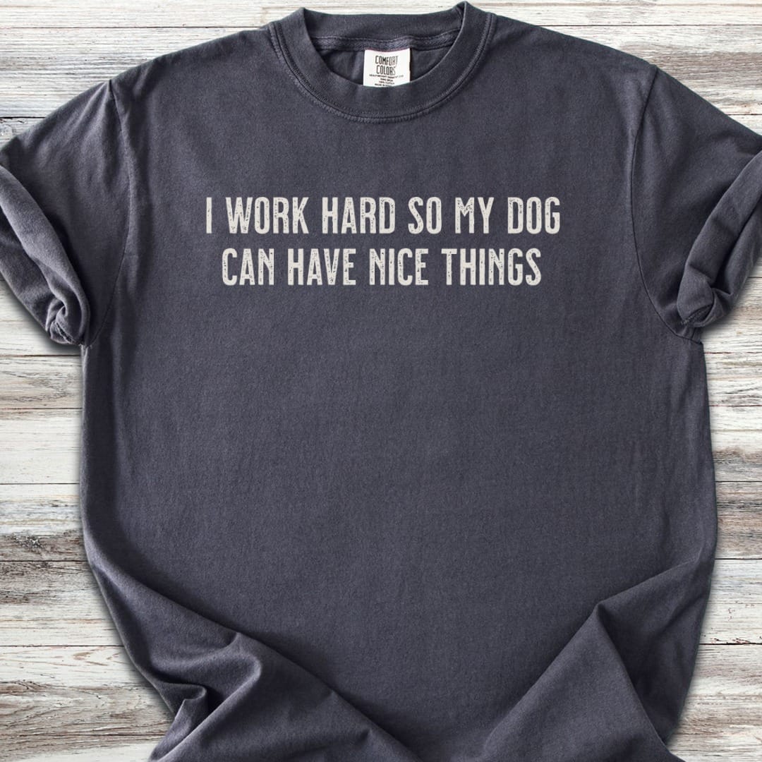 I Work Hard T-Shirt