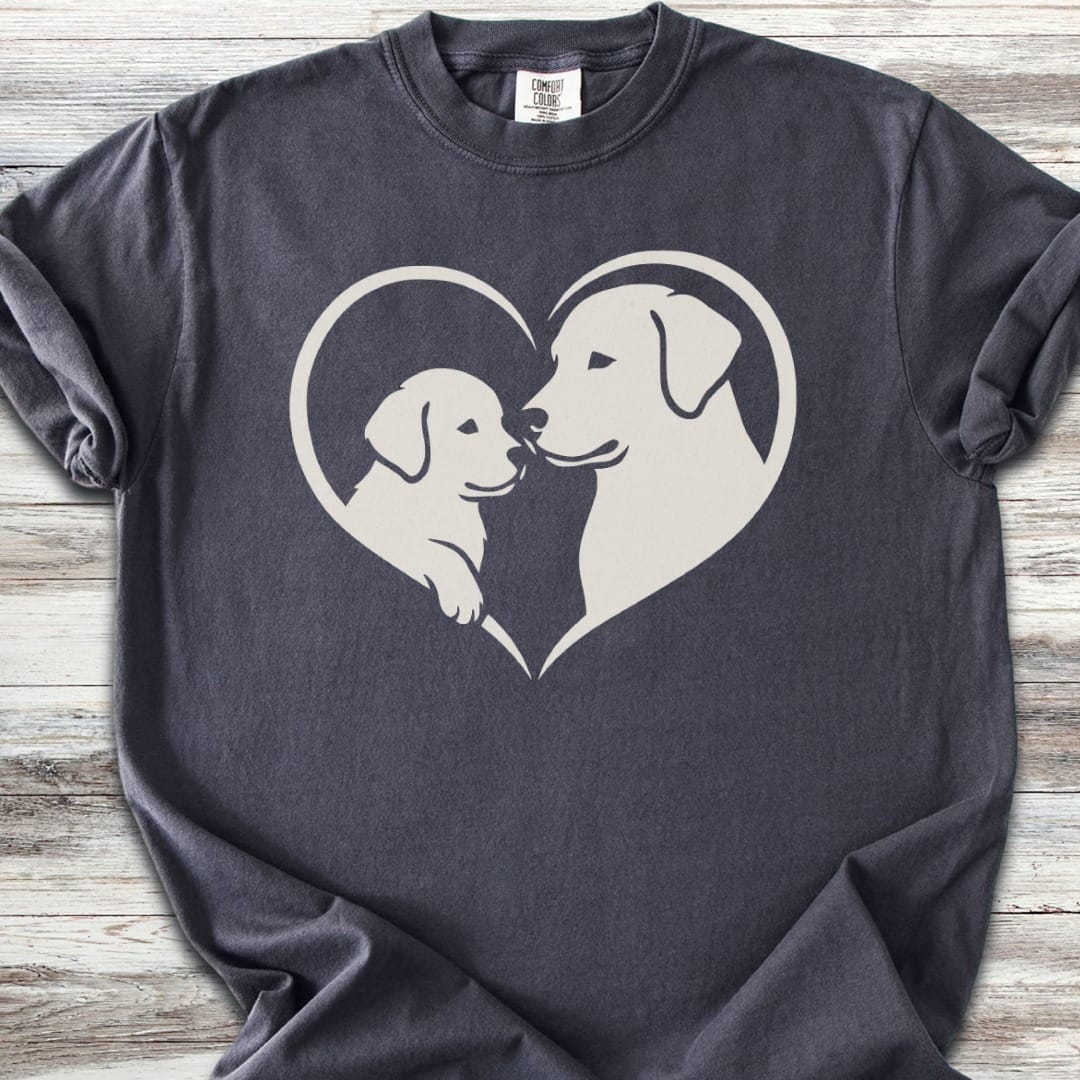 Labrador Retriever Heart Bond T-Shirt