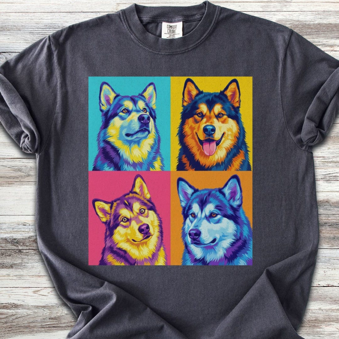 Pop Art Malamute T-Shirt