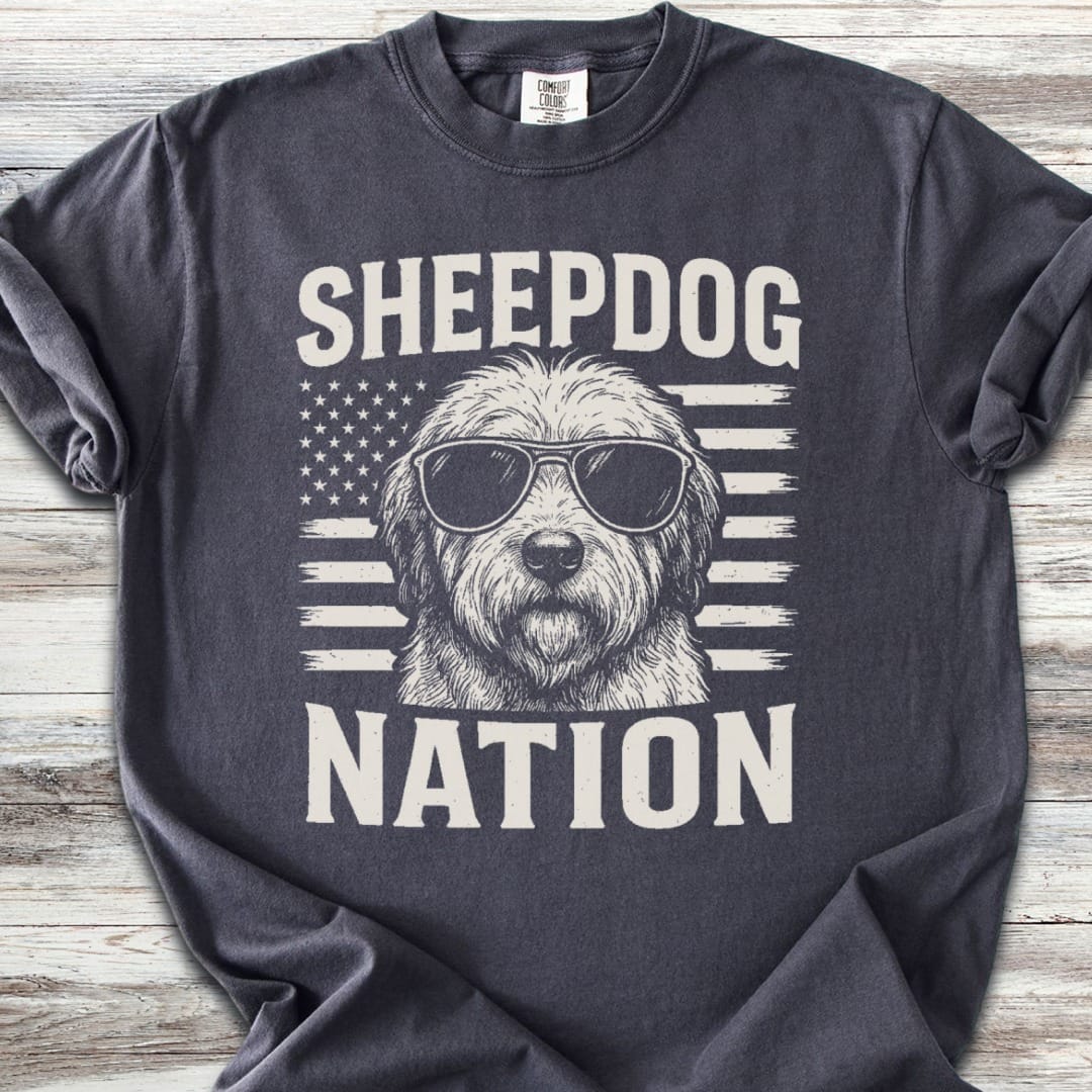Old English Sheepdog Nation T-Shirt