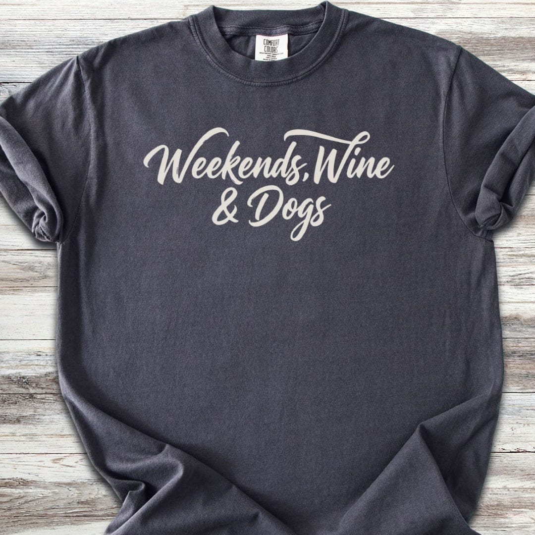 Weekends Wine Dogs T-Shirt