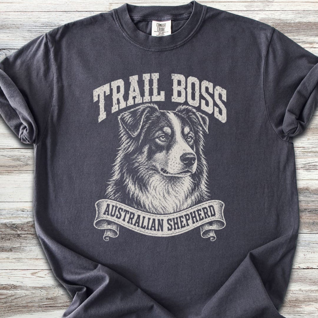 Australian Shepherd Trail Boss T-Shirt