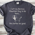 Bernese Mountain Dog Lonely T-Shirt