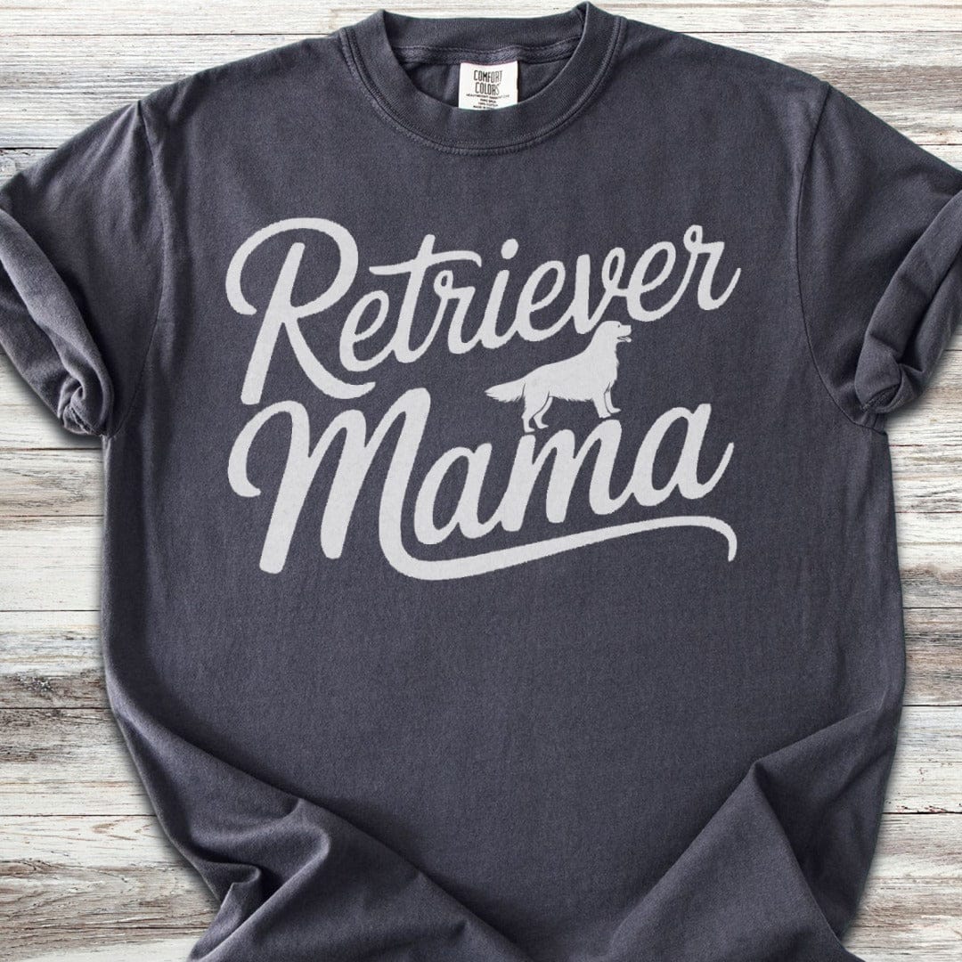 Golden Retriever Mama Silhouette T-Shirt