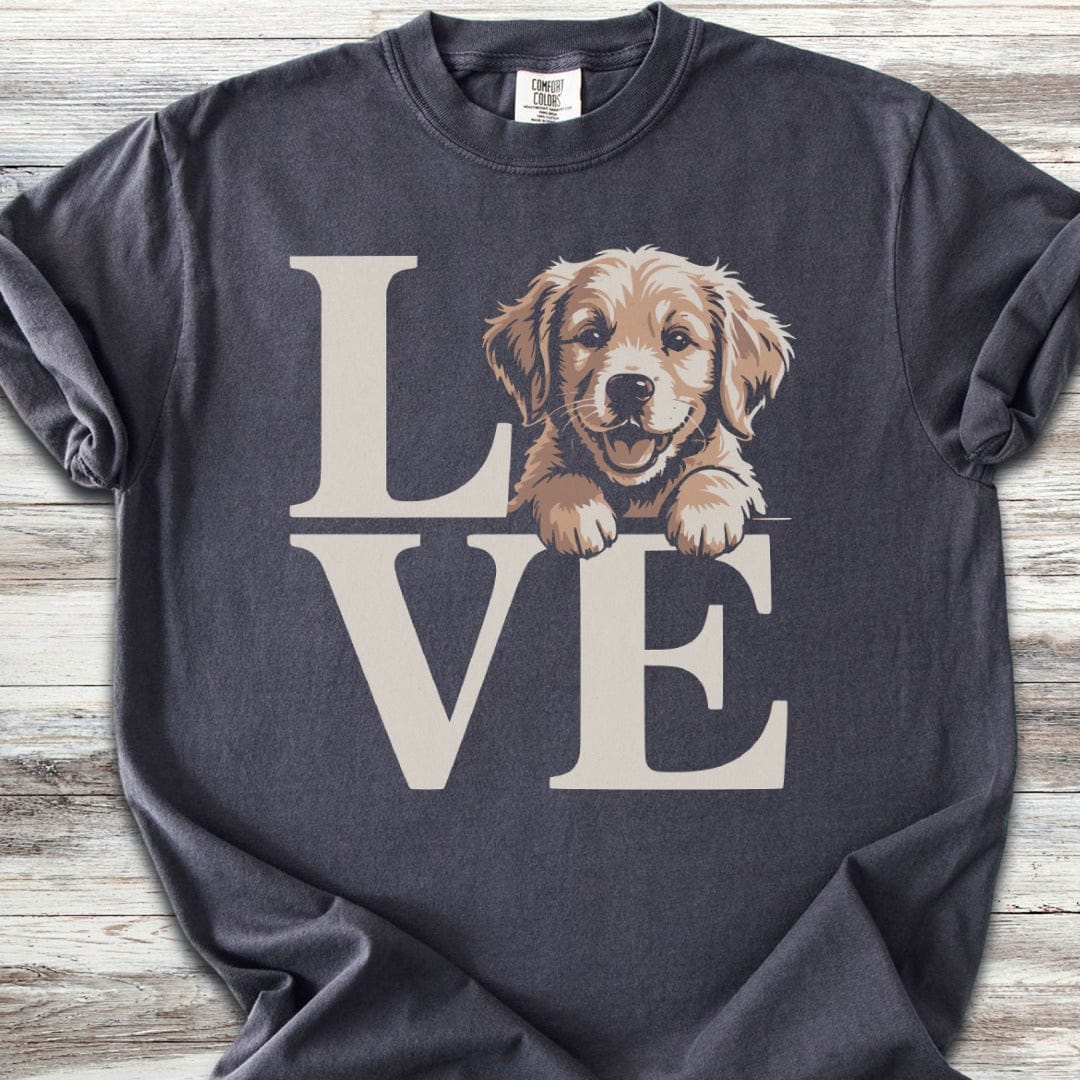Golden Retriever Puppy Love T-Shirt