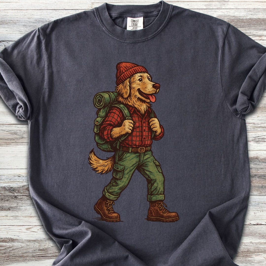 Golden Retriever Hiking T-Shirt