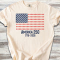 Vintage Red White & Paws 250 T-Shirt