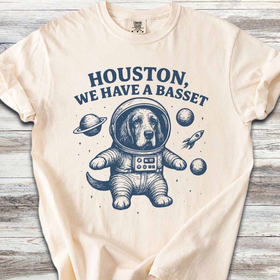 Basset Hound Astronaut T-Shirt