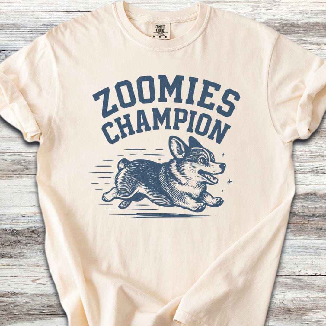 Corgi Zoomies Champion T-Shirt