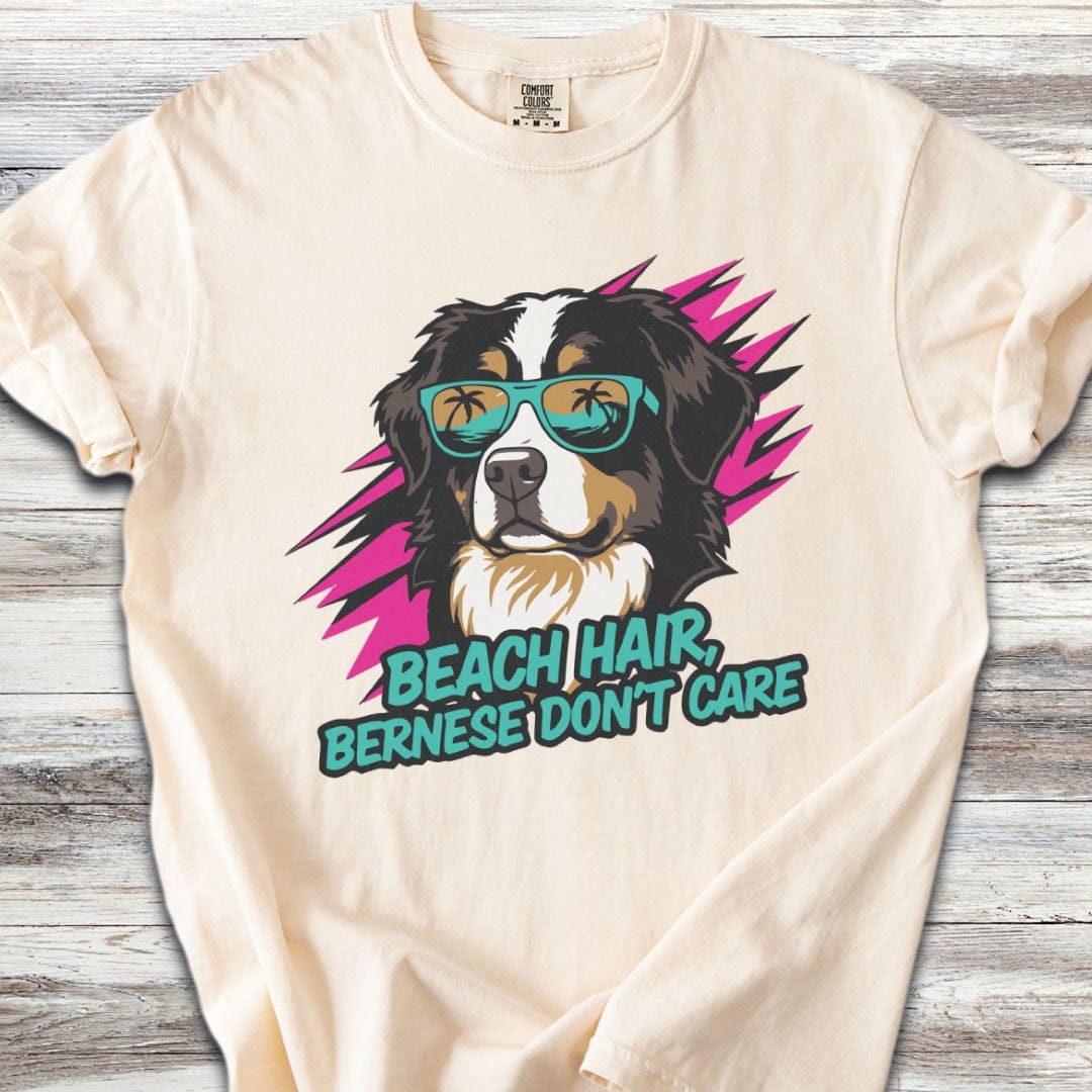 Bernese Mountain Dog Beach Hair T-Shirt