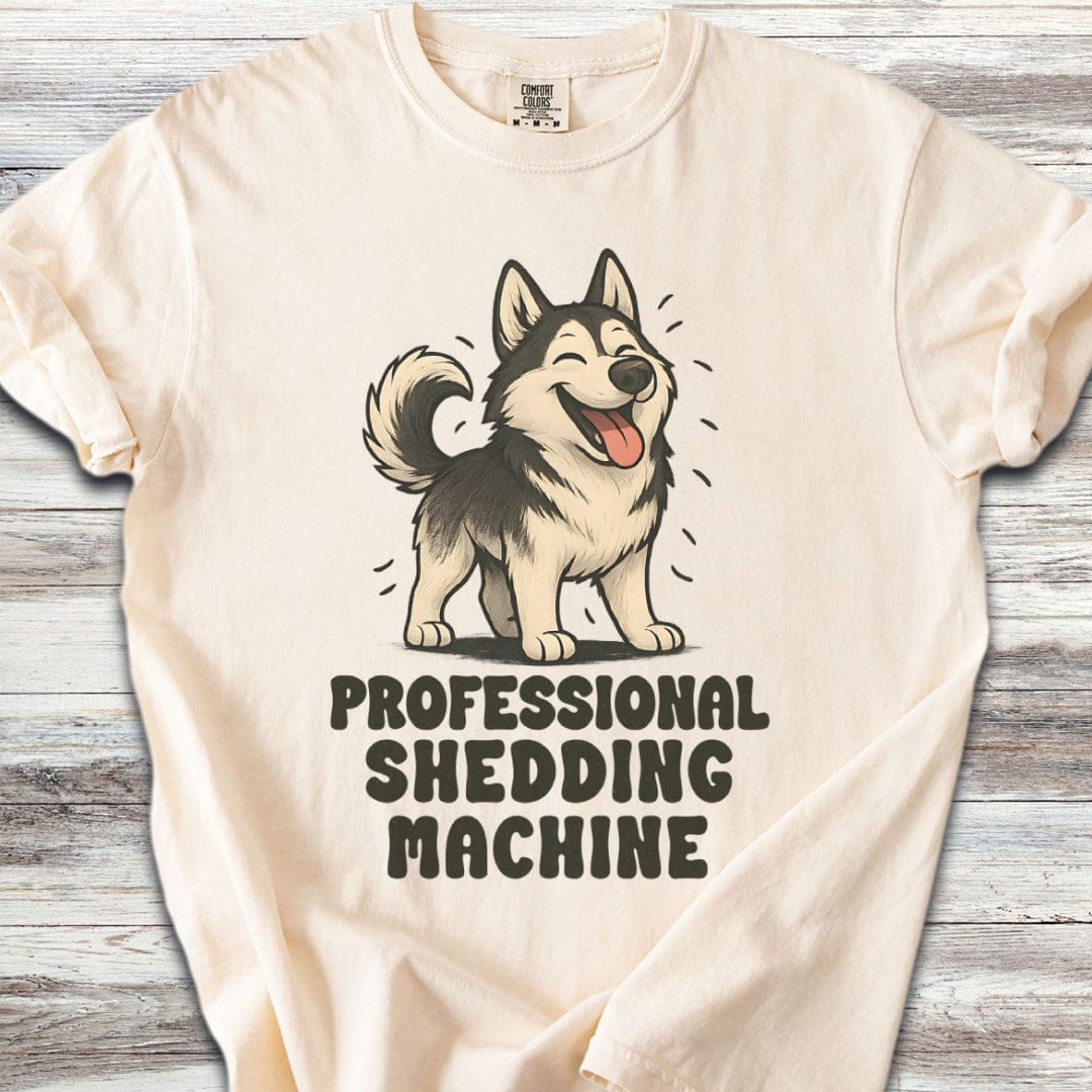 Husky Shedding Machine T-Shirt