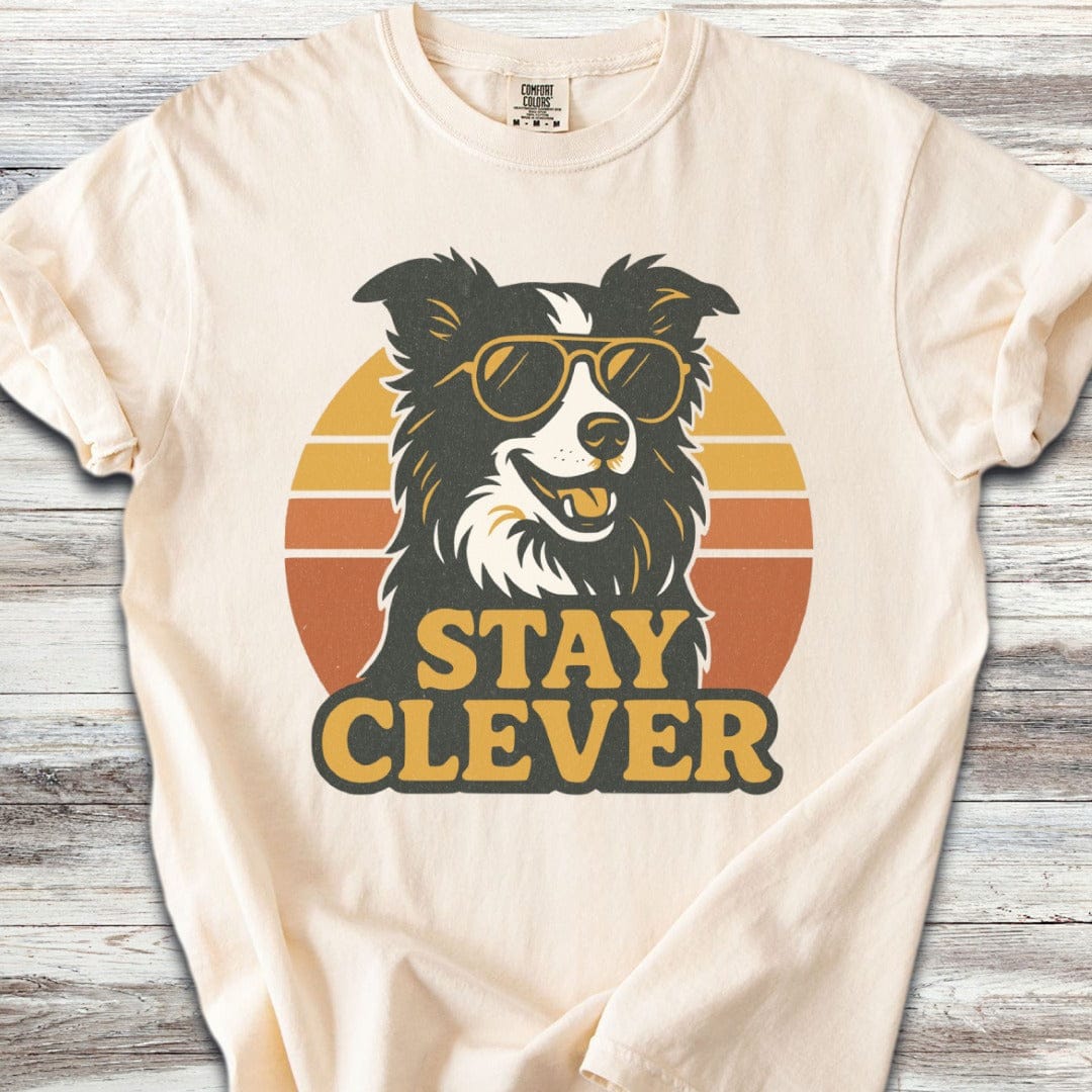 Border Collie Stay Clever T-Shirt