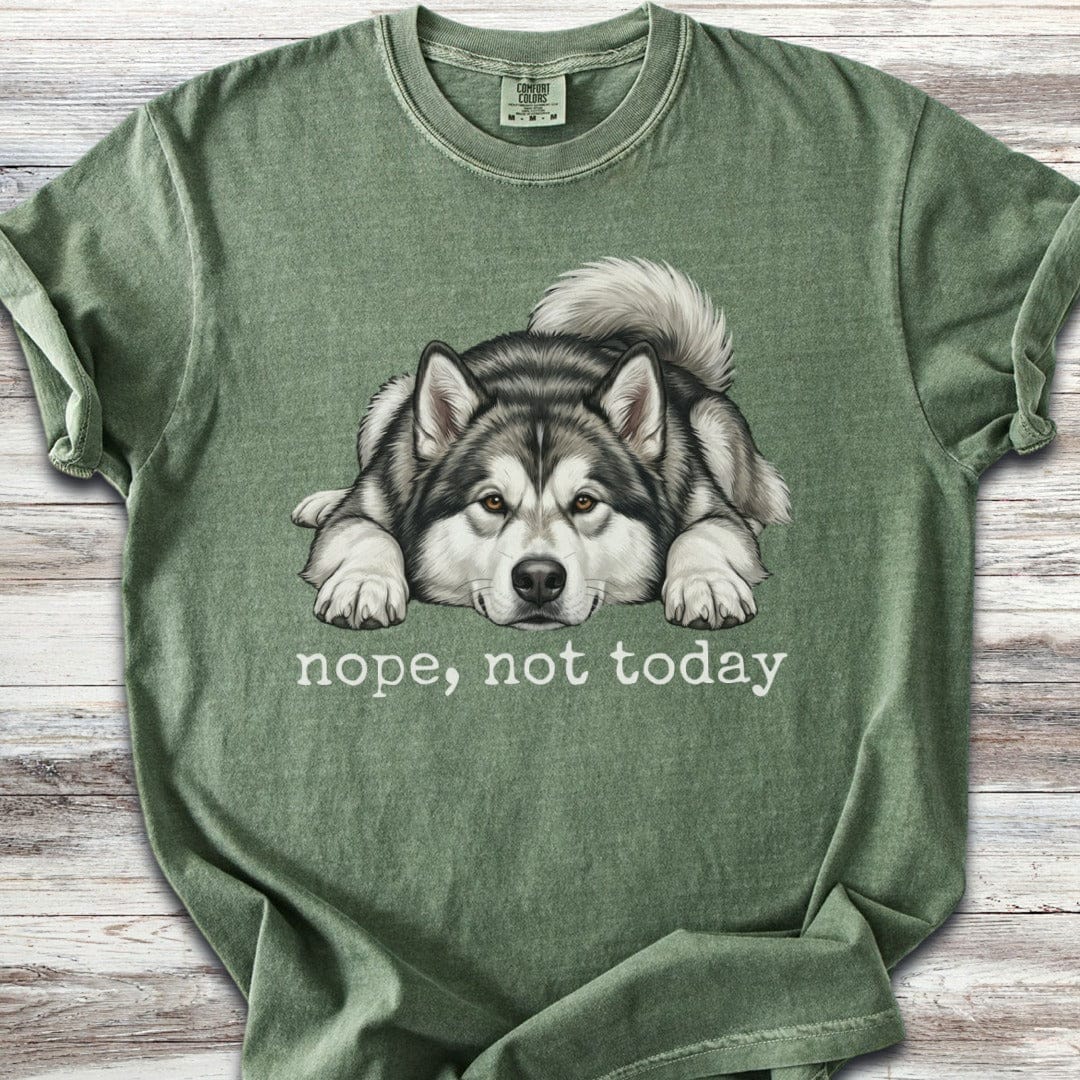 Alaskan Malamute Nope T-Shirt