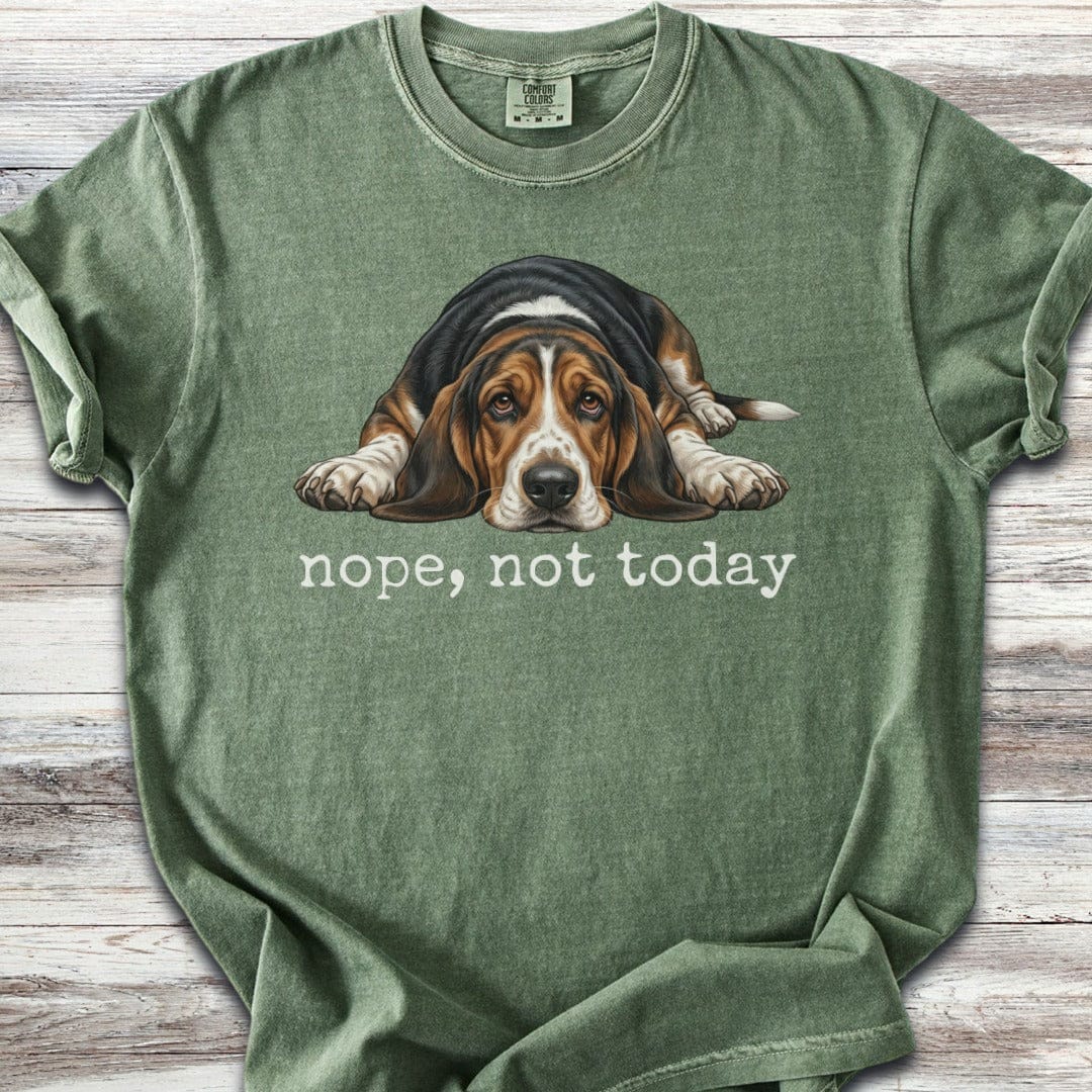Basset Hound Nope T-Shirt