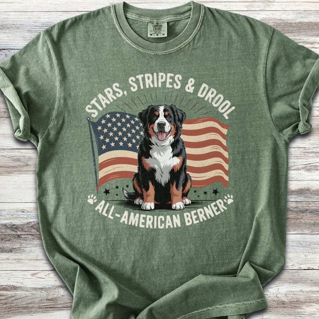 Bernese Mountain Dog All American T-Shirt