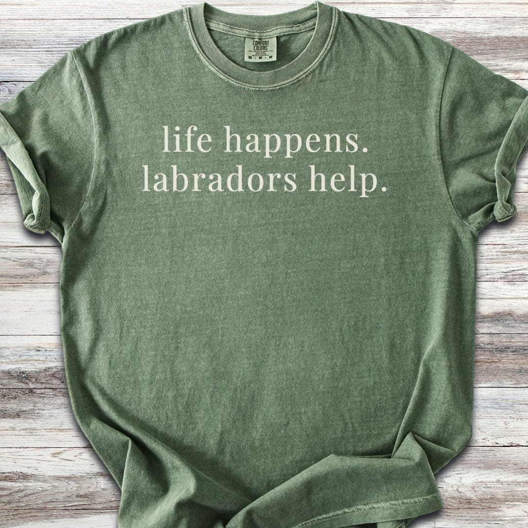 Labrador Retriever Help T-Shirt