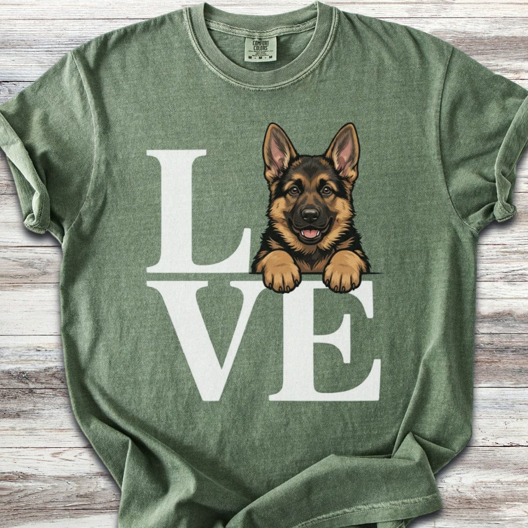 German Shepherd Puppy Love T-Shirt