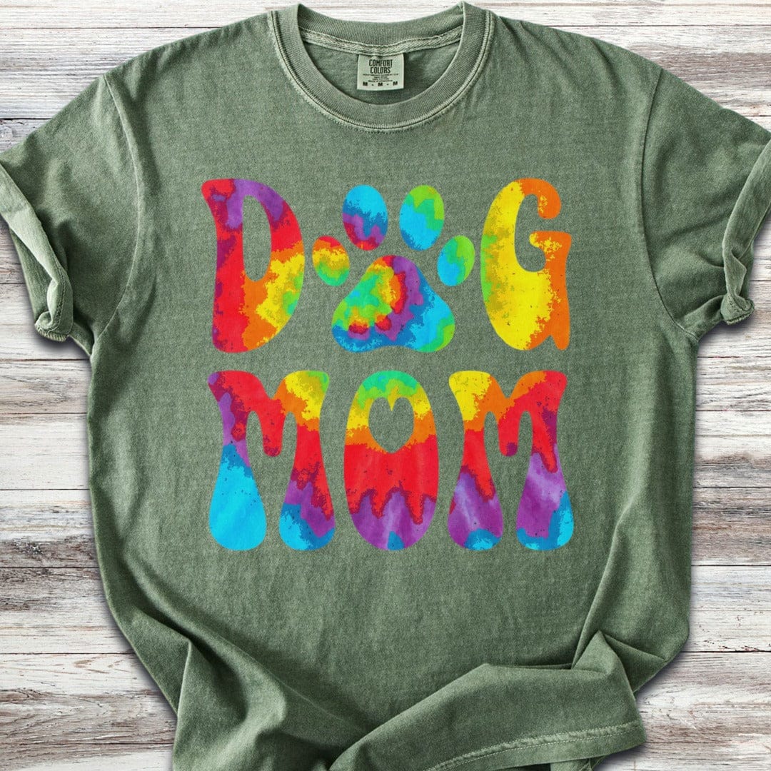 Dog Mom Rainbow T-Shirt