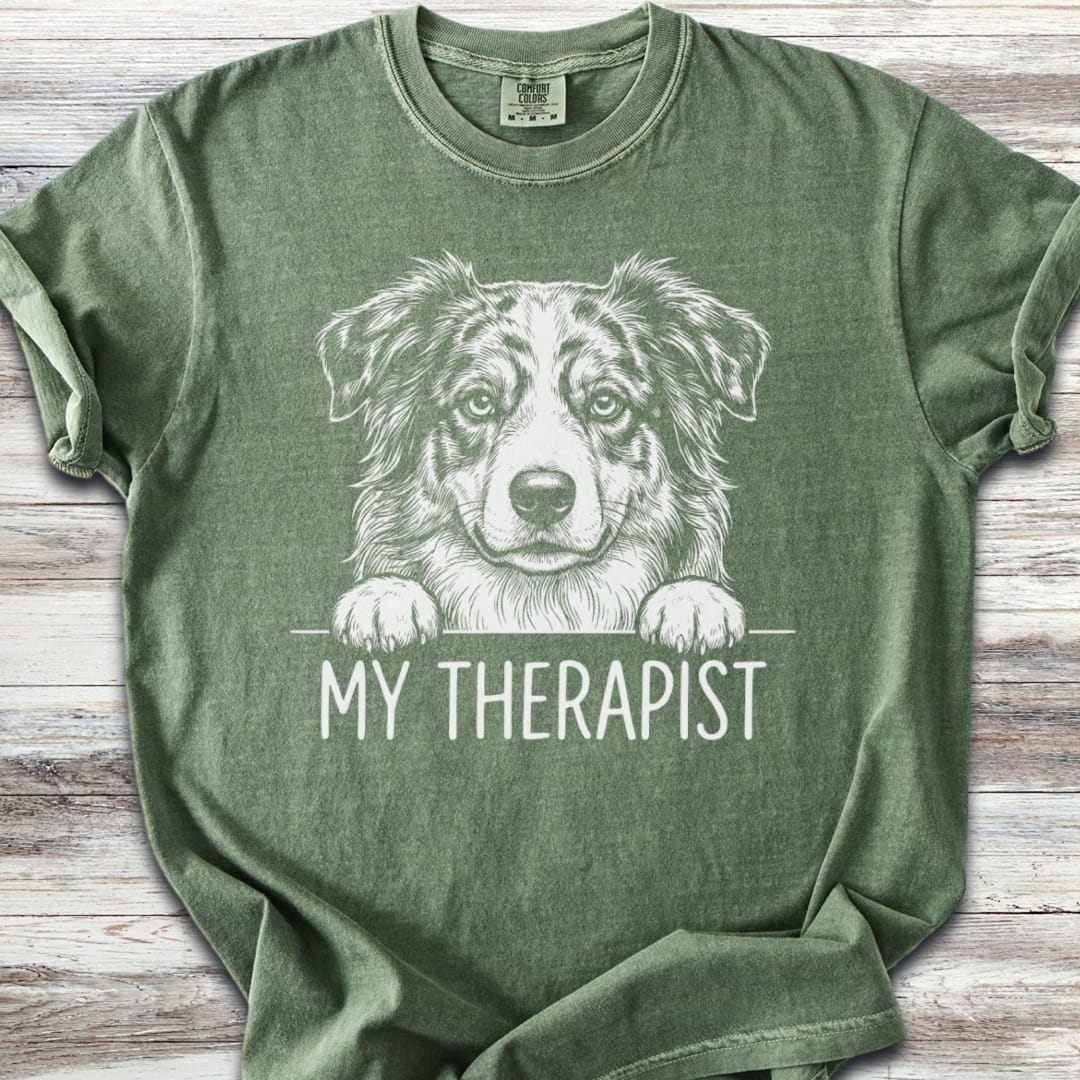 Australian Shepherd Therapist T-Shirt
