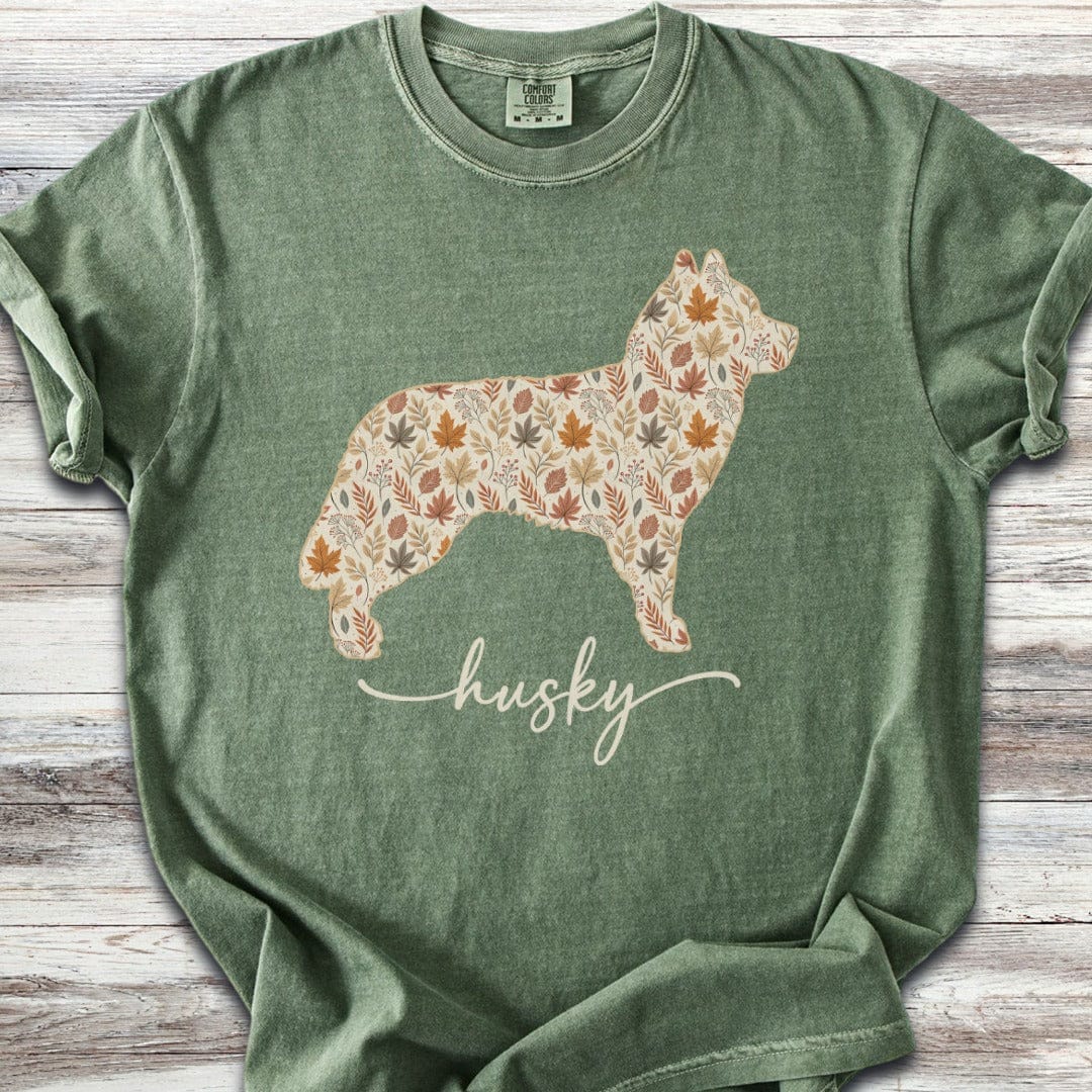 Husky Fall T-Shirt