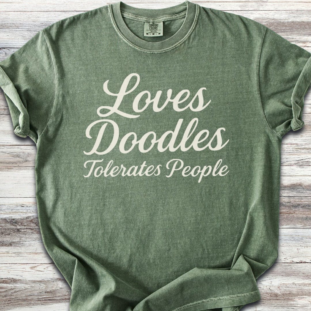 Doodle Tolerates People T-Shirt