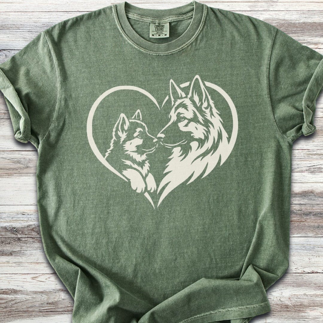 German Shepherd Heart Bond T-Shirt
