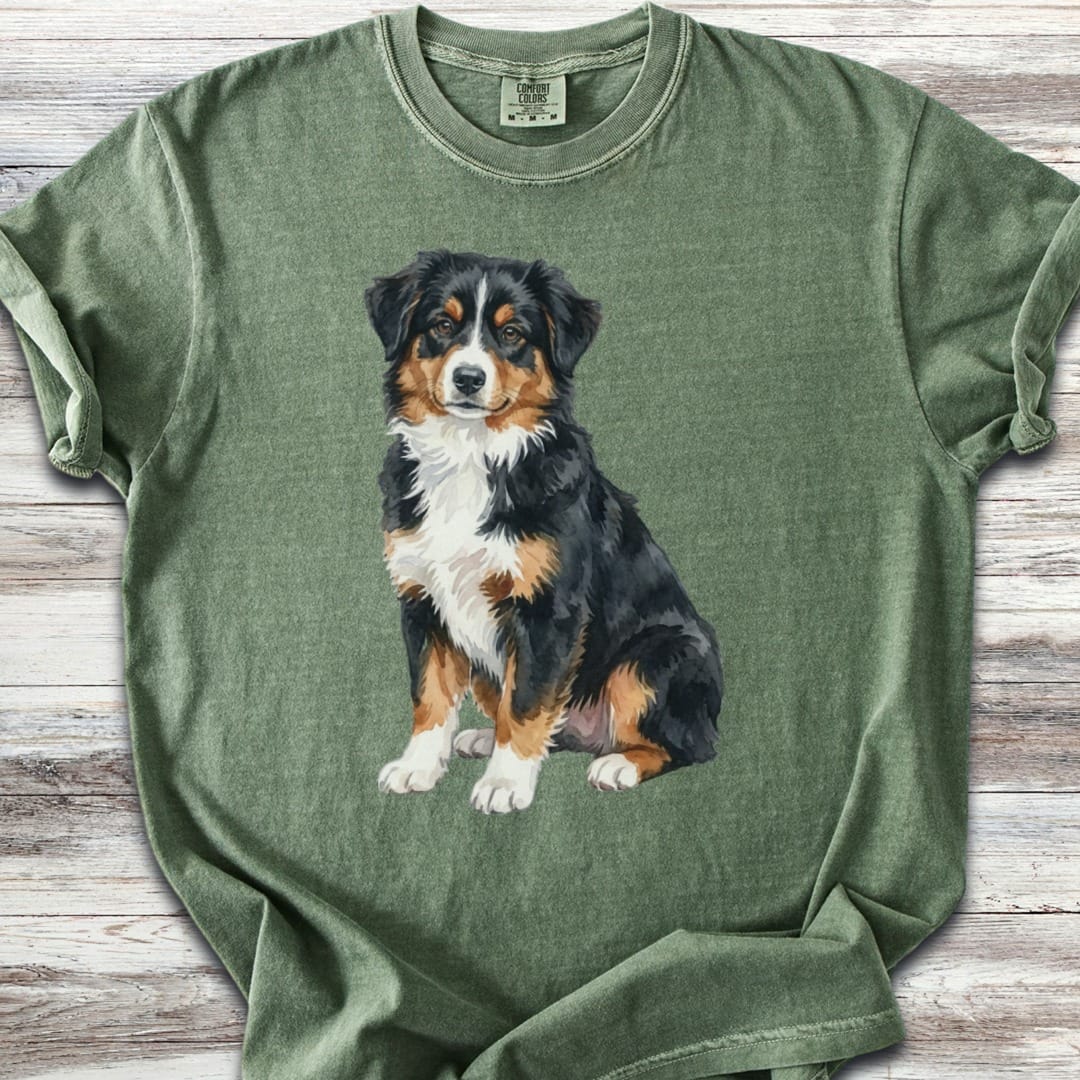 Australian Shepherd Tri Watercolor T-Shirt