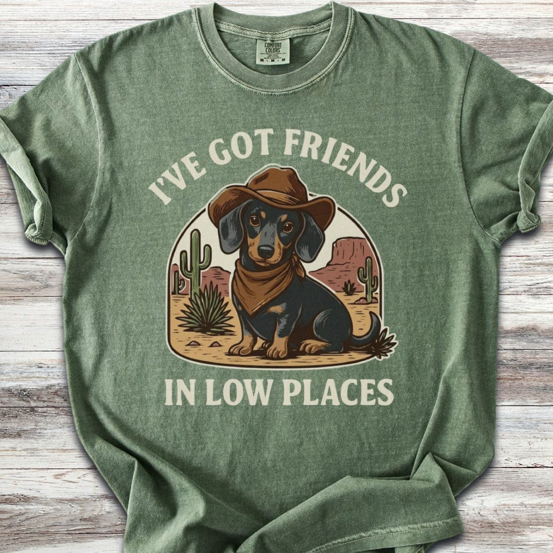 Dachshund Cowboy Friends T-Shirt