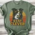 Border Collie Stay Clever T-Shirt