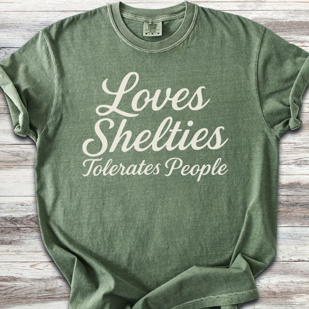 Shetland Sheepdog Tolerates People T-Shirt
