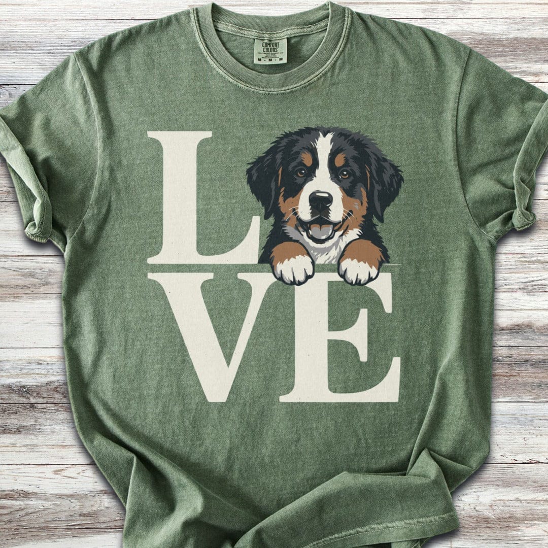 Bernese Mountain Dog Puppy Love T-Shirt