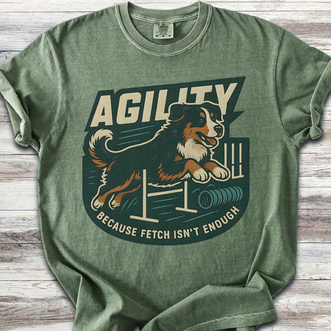 Bernese Mountain Dog Agility T-Shirt