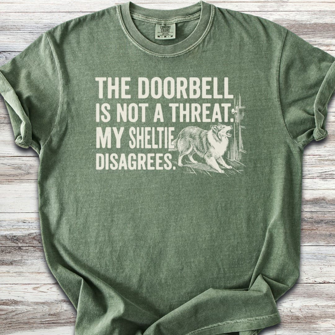 Shetland Sheepdog Doorbell T-Shirt