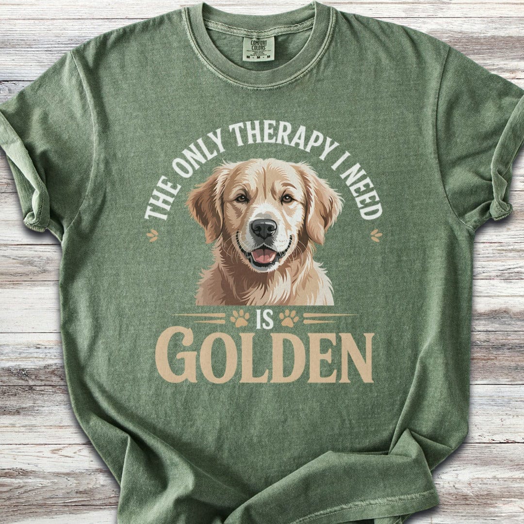 Golden Retriever Therapy T-Shirt