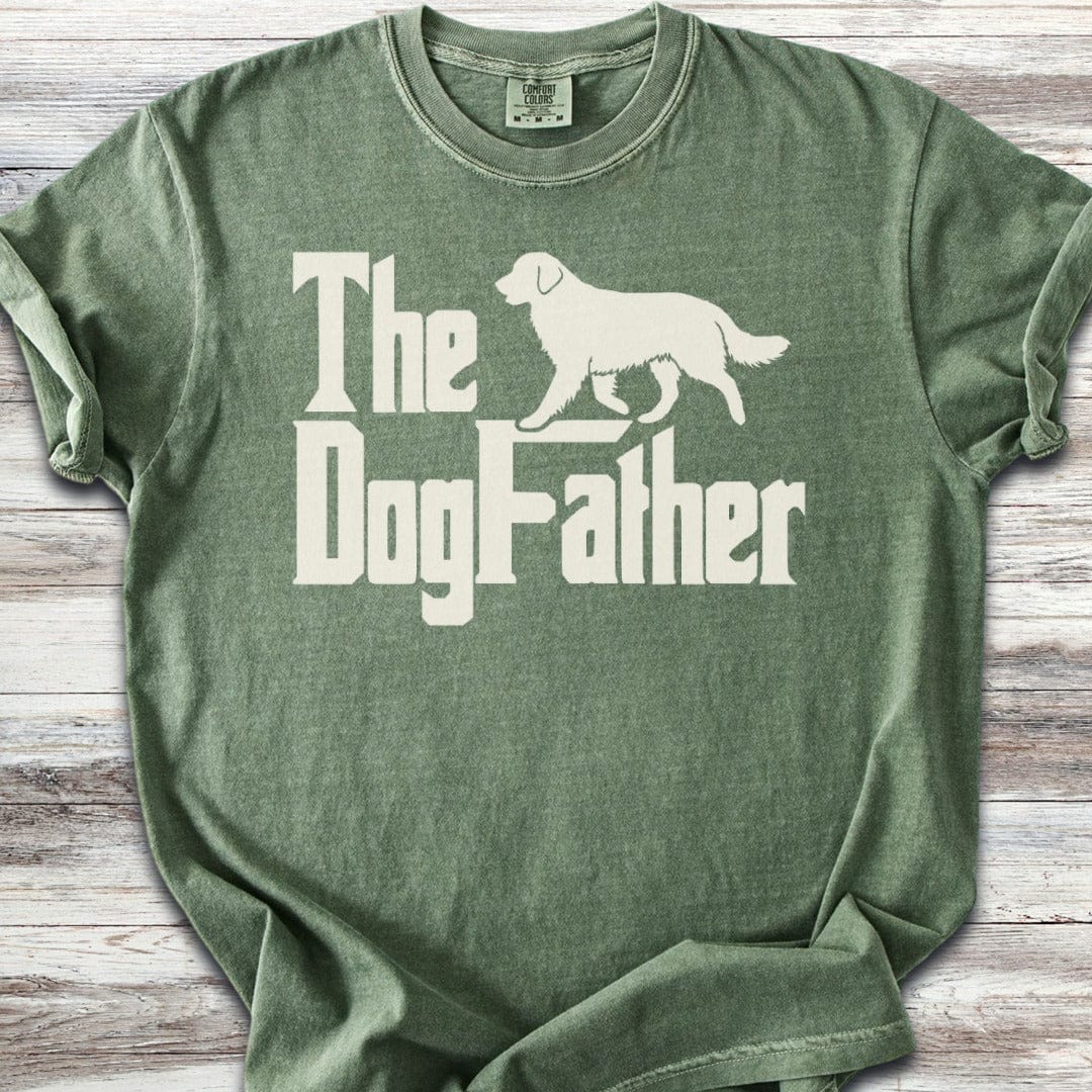 Golden Retriever Dog Father T-Shirt
