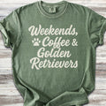 Golden Retriever Weekends T-Shirt