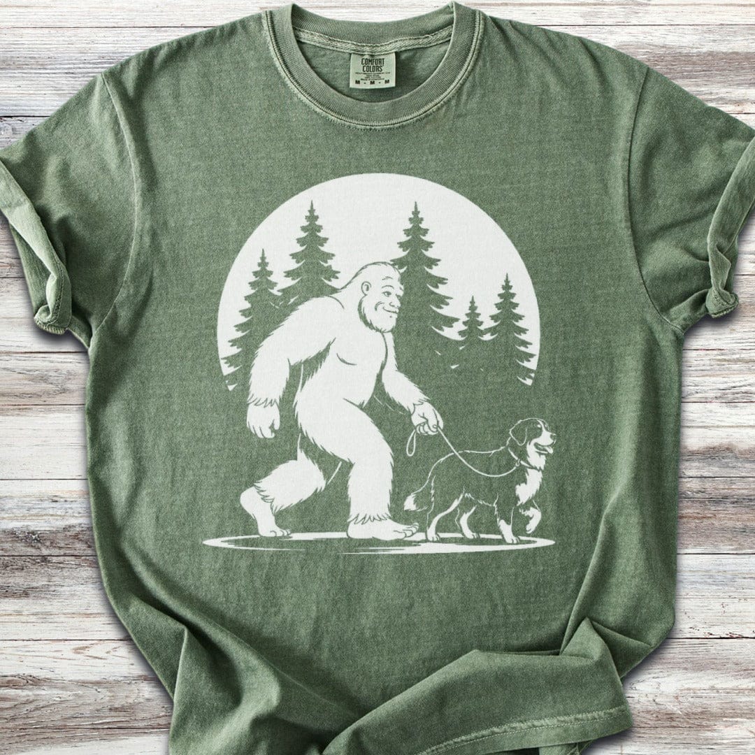 Bernese Mountain Dog Bigfoot T-Shirt