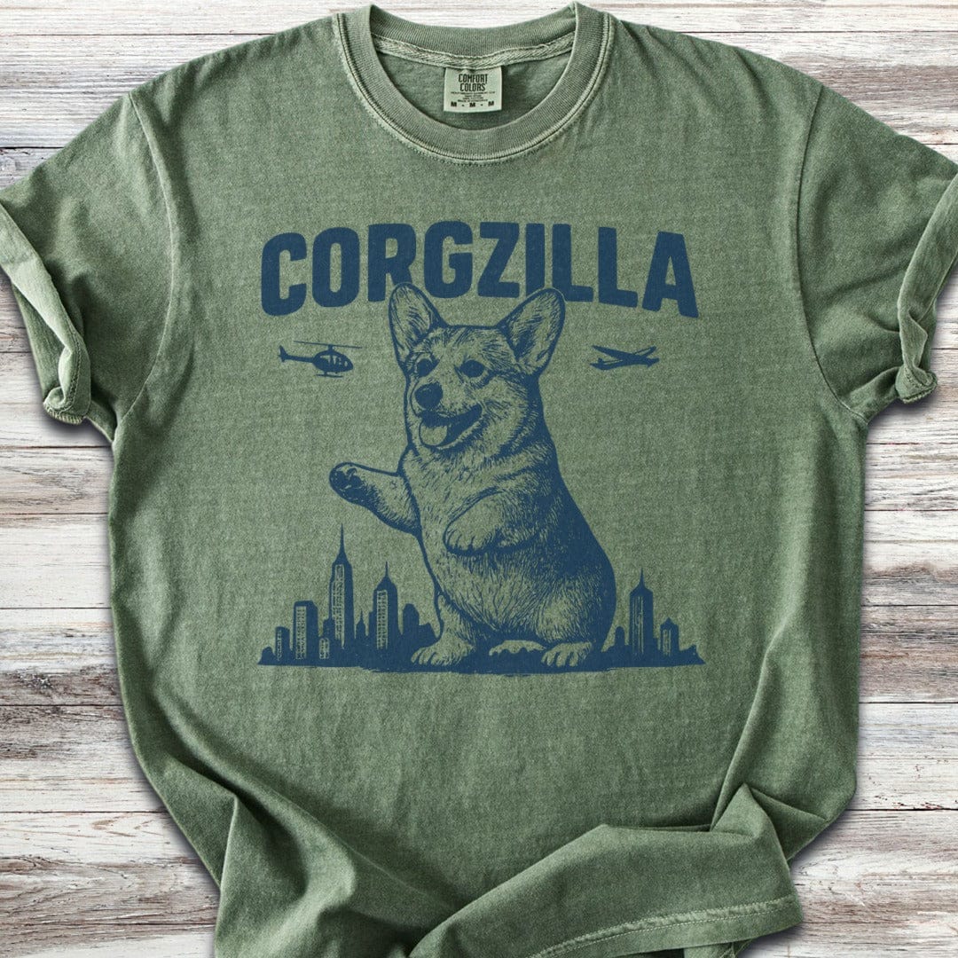 Corgi Corgzilla T-Shirt