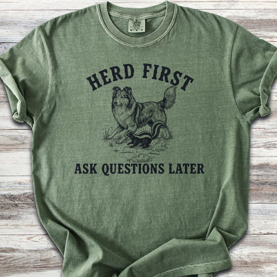 Shetland Sheepdog Herd First T-Shirt
