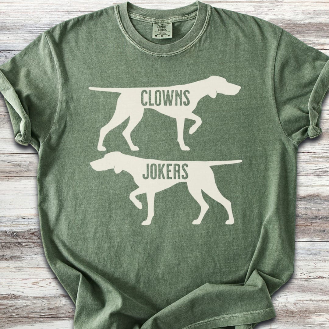 Clowns or Jokers Pointer T-Shirt